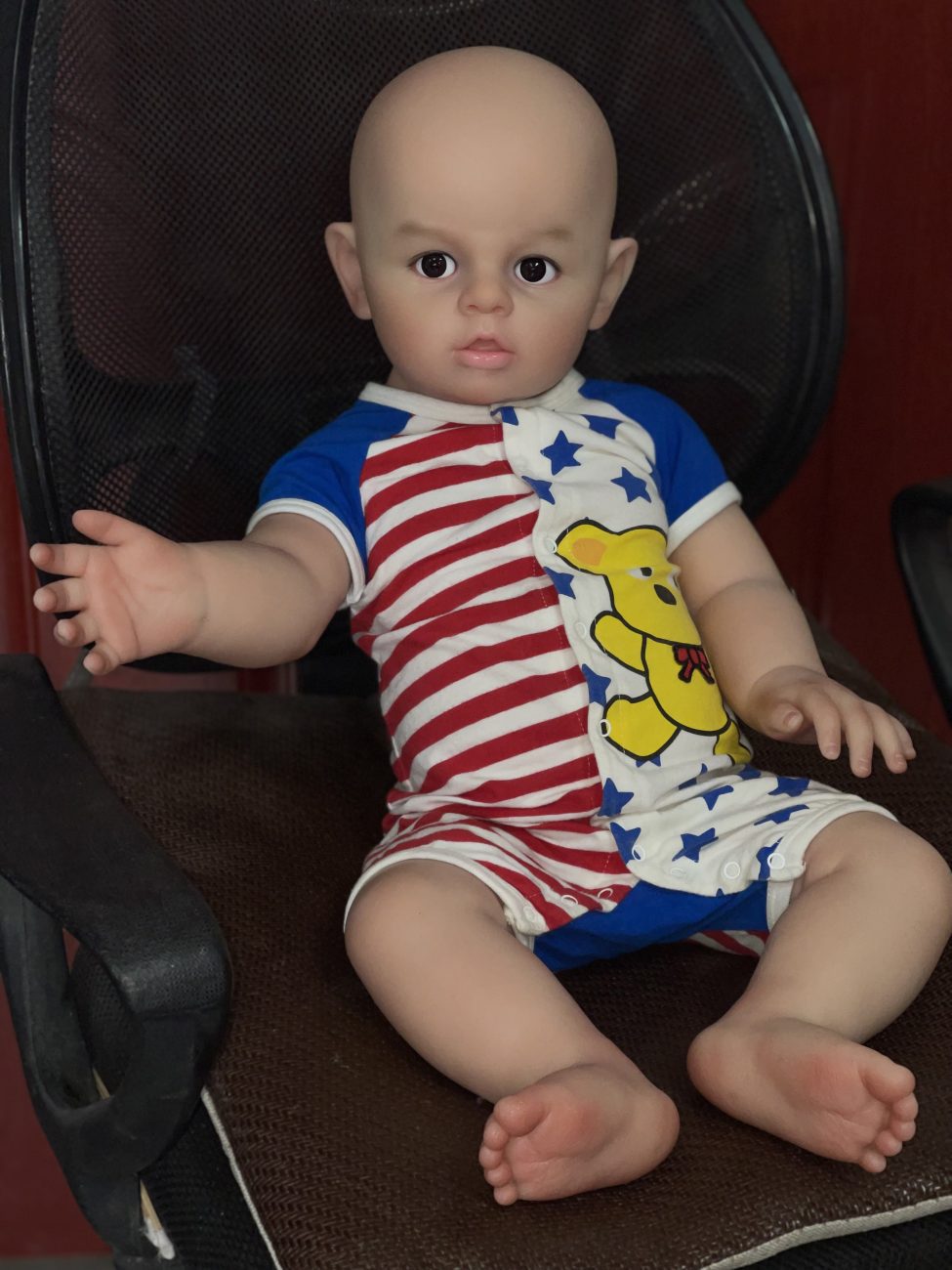 CATDOLL 66cm Baby Boy Silicone Doll – Lifelike Newborn Style - Image 6