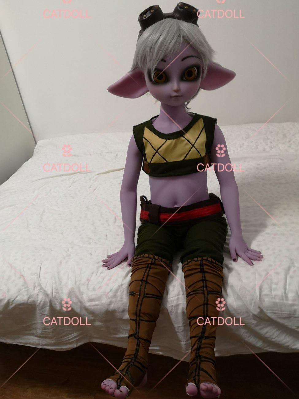 CATDOLL 115CM Purple Silicone Doll - Image 3