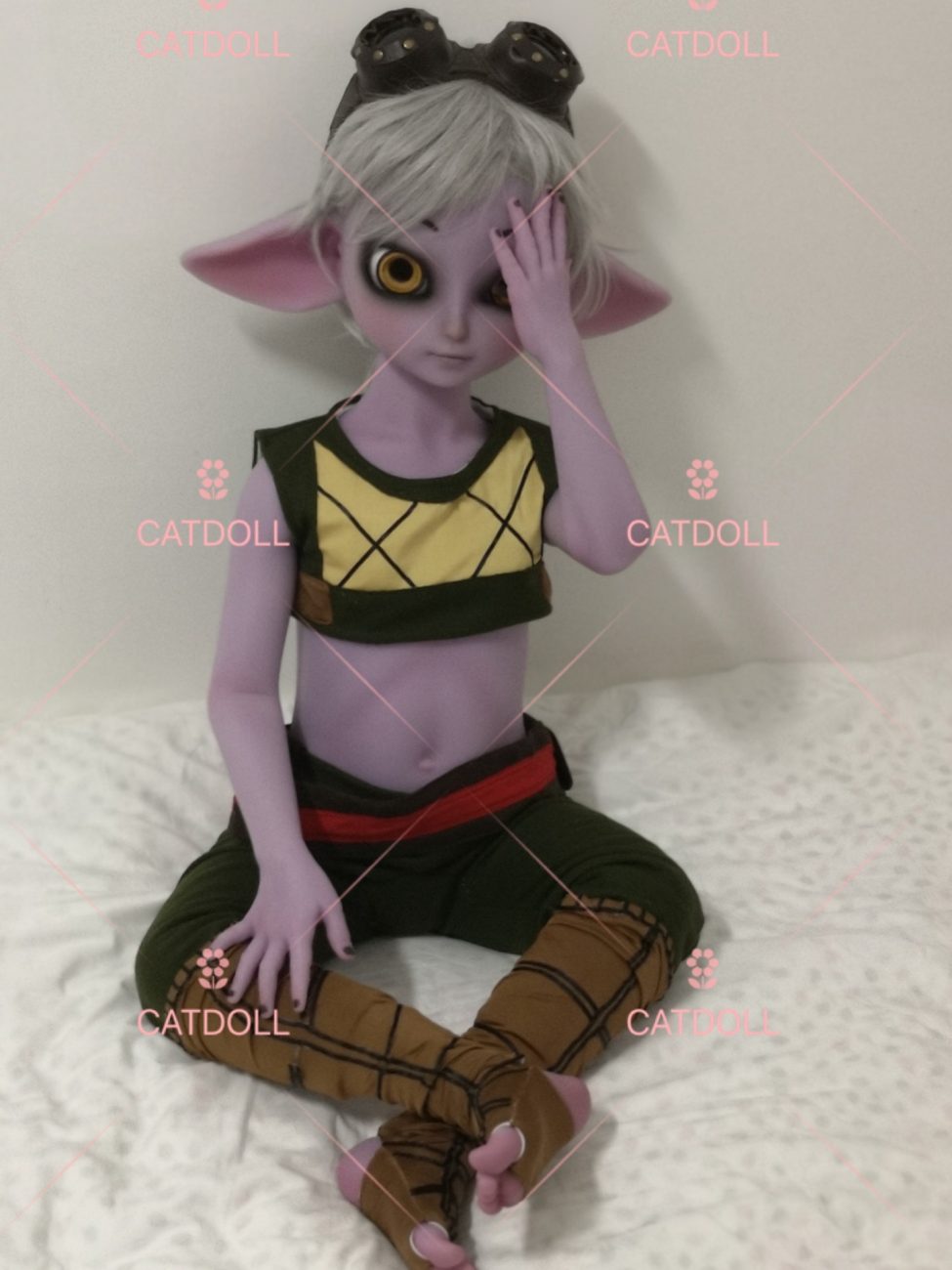 CATDOLL 115CM Purple Silicone Doll - Image 4