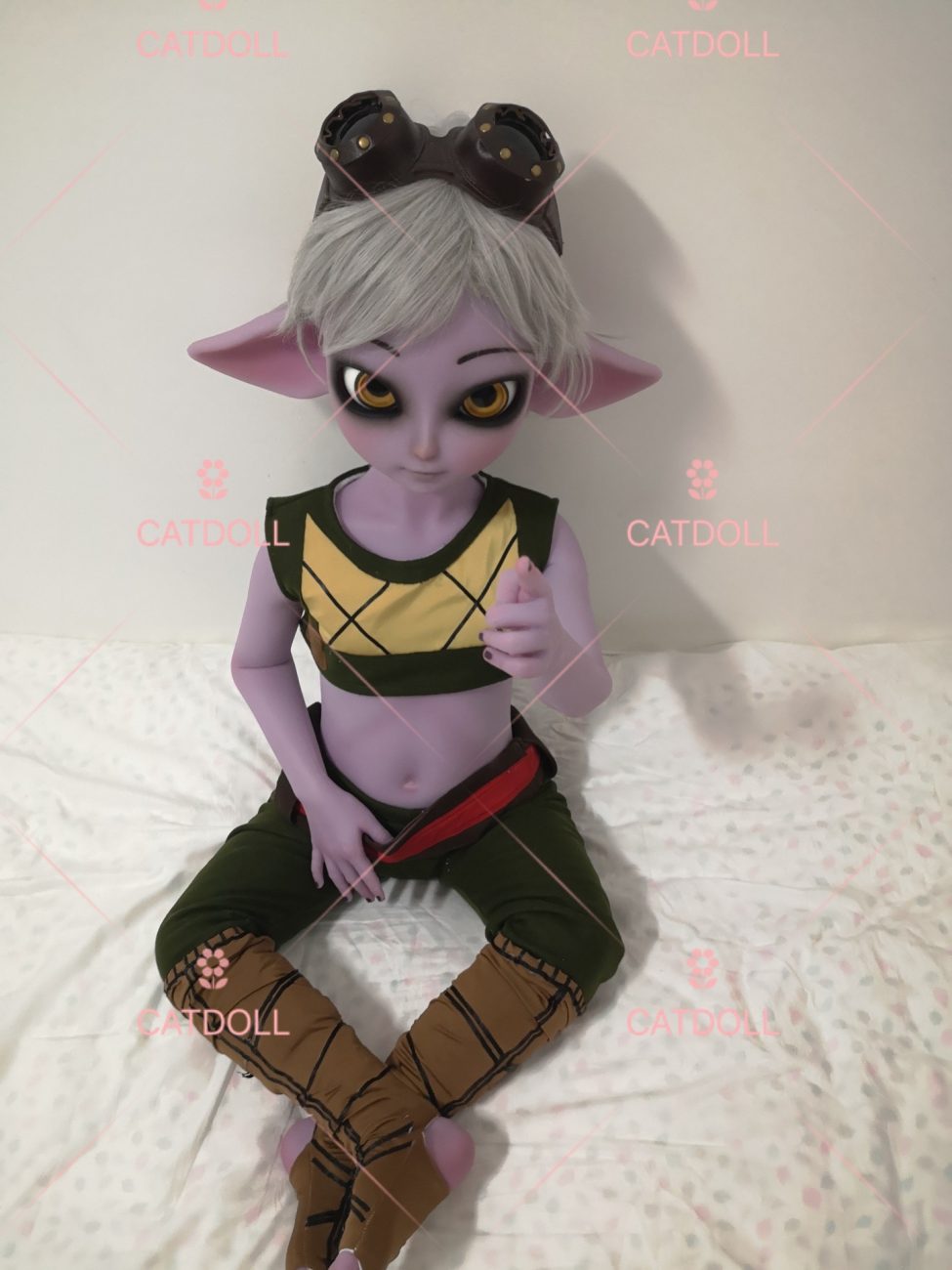 CATDOLL 115CM Purple Silicone Doll - Image 5