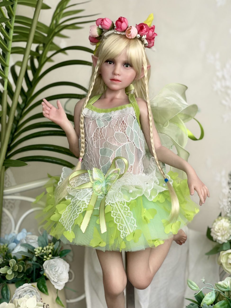 CATDOLL 60CM Sasha Silicone Mini Sex Doll (Elf Ear) - Image 9