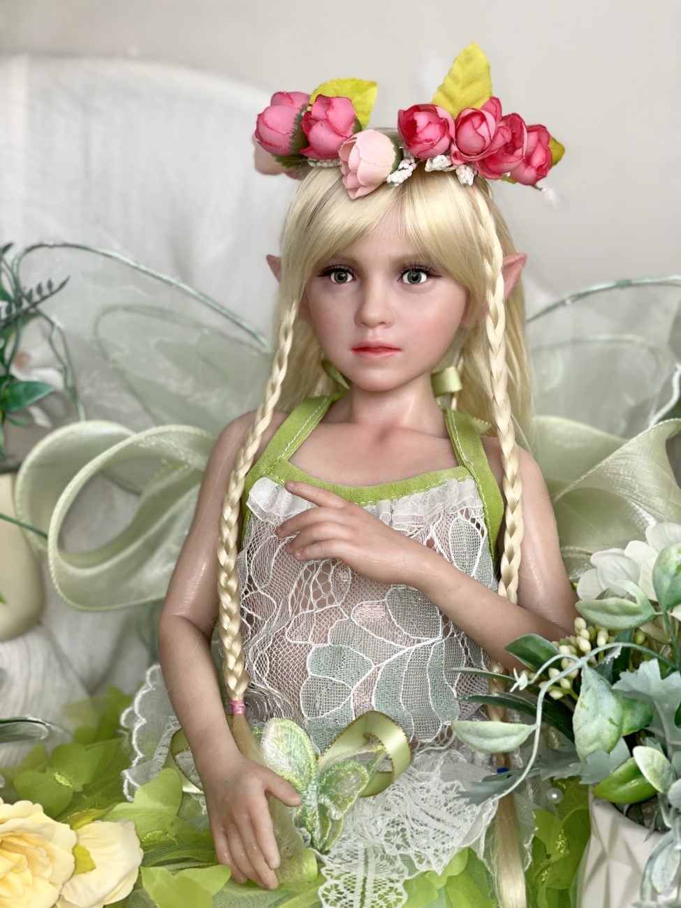 CATDOLL 60CM Sasha Silicone Mini Sex Doll (Elf Ear) - Image 2