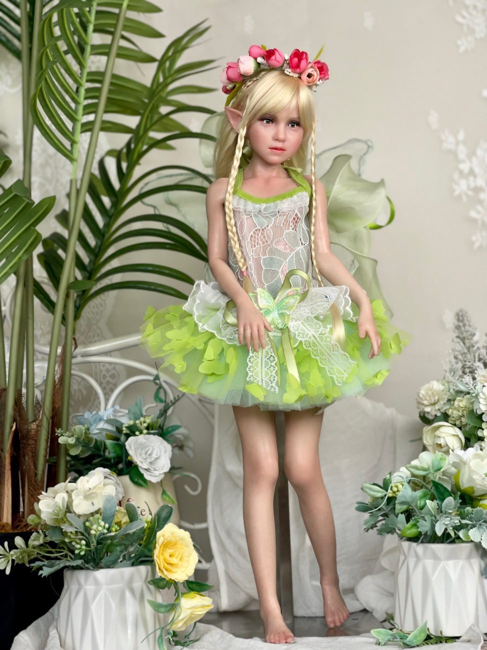 CATDOLL 60CM Sasha Silicone Mini Sex Doll (Elf Ear) - Image 3