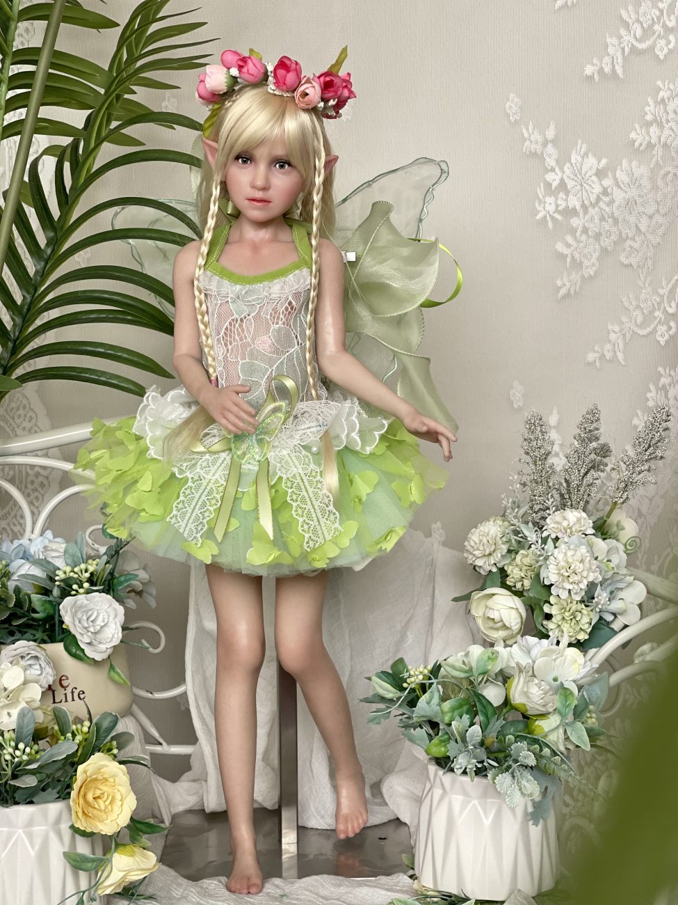 CATDOLL 60CM Sasha Silicone Mini Sex Doll (Elf Ear) - Image 5