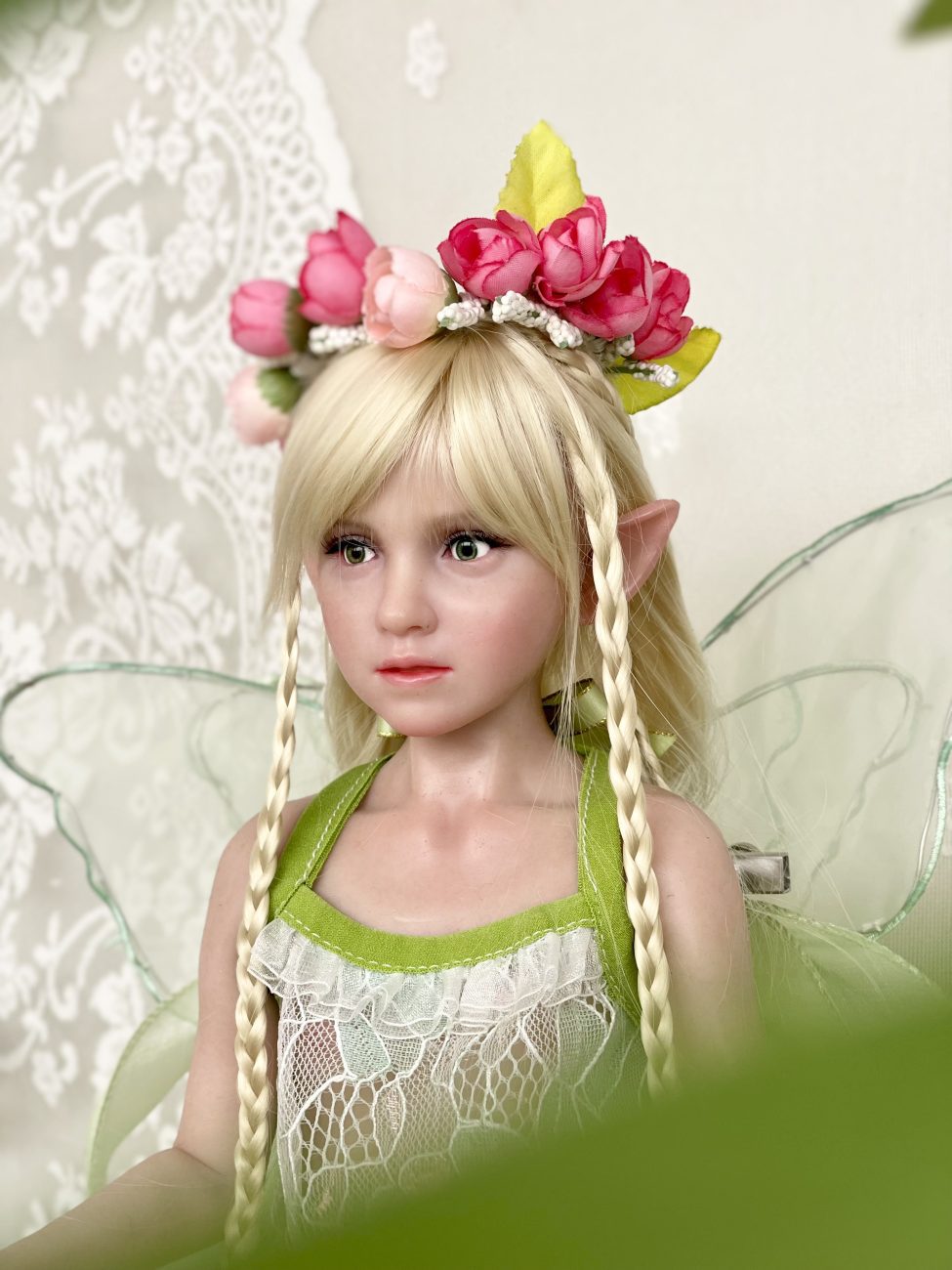 CATDOLL 60CM Sasha Silicone Mini Sex Doll (Elf Ear)